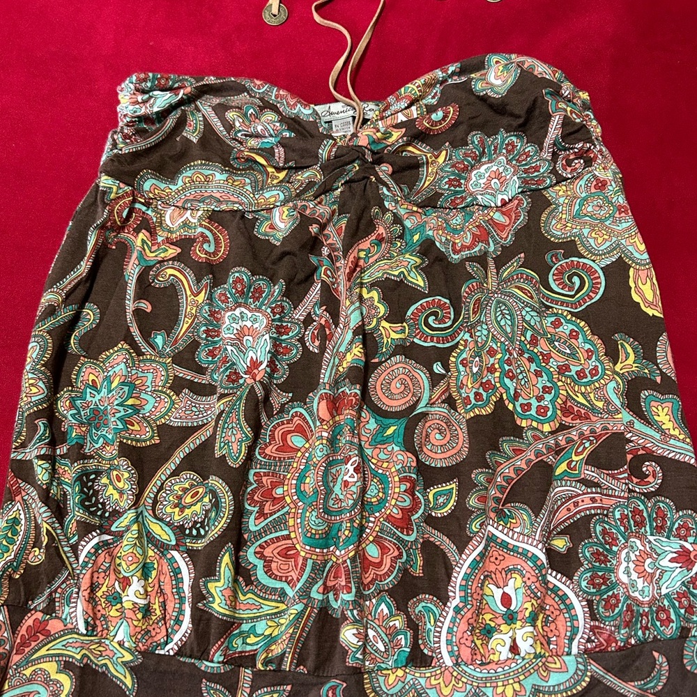 NWOT American Rag Multi Color Halter Top - Picture 2 of 4